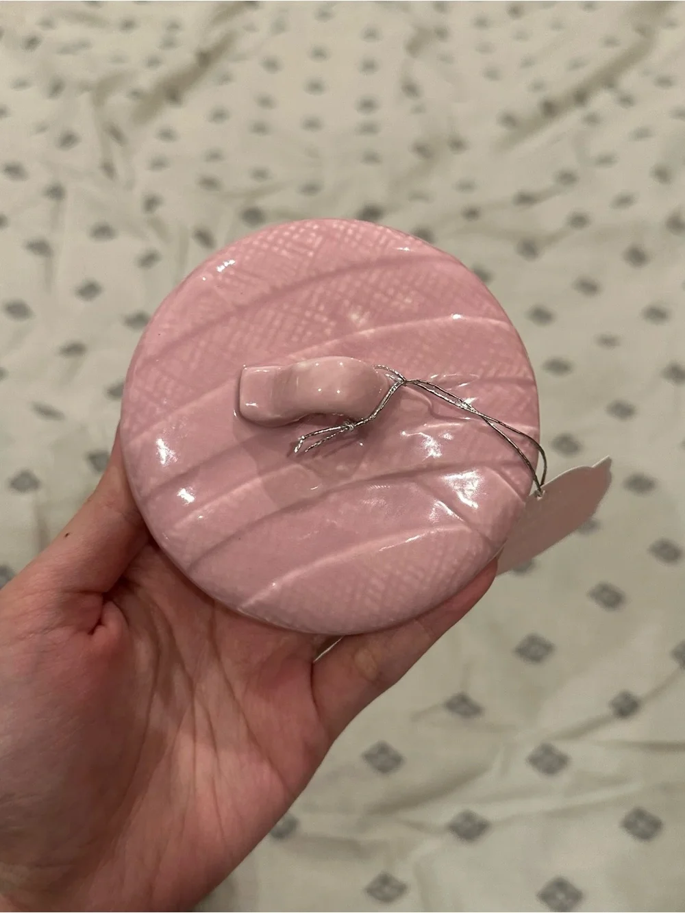 Pink Mummy Halloween Sugar Pot